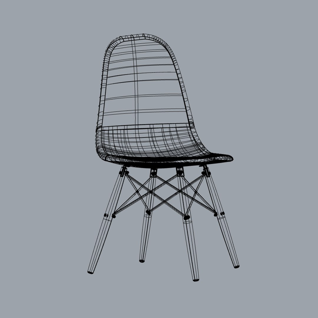 Chair Backrest 3D Model - TurboSquid 1548425