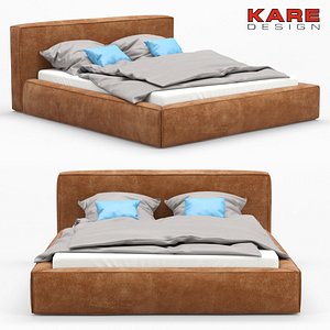 3d bed kare model