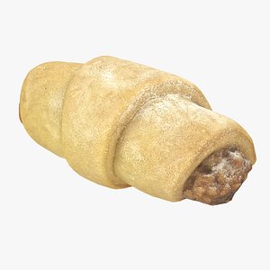 3D Sweet Roll Pastry model