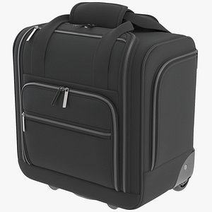 Small Travel Suitcase 3D model