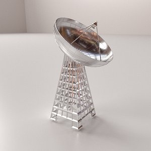 3D Communication Tower model