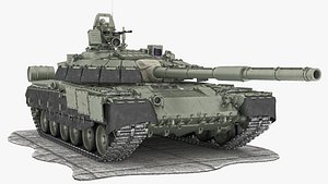 T-80BVM Main battle tank model