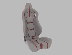 3D leather chair