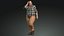Fat Man Realistic Mature Male Game Ready Character