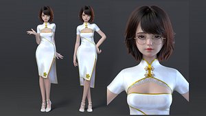 Beautiful and beautiful Luoli 3D