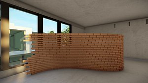 Parametric bricks wall