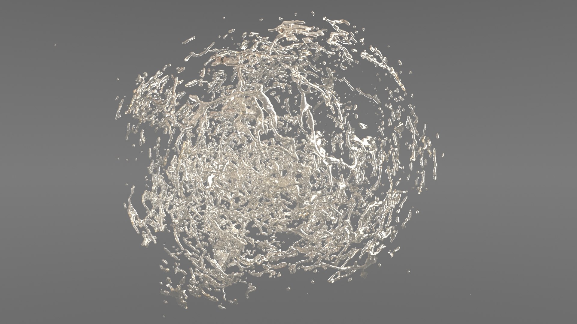 3D Model Liquid Splash Realflow Water - TurboSquid 1448717