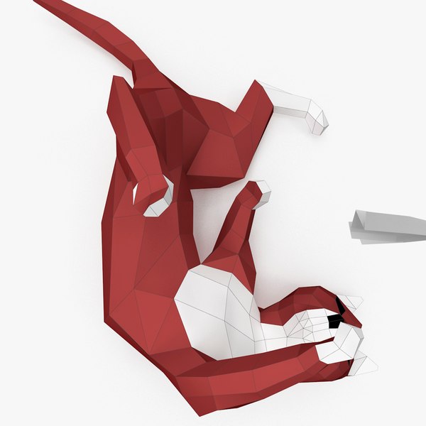 paper cat 3d max