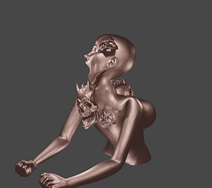 Possessed woman model