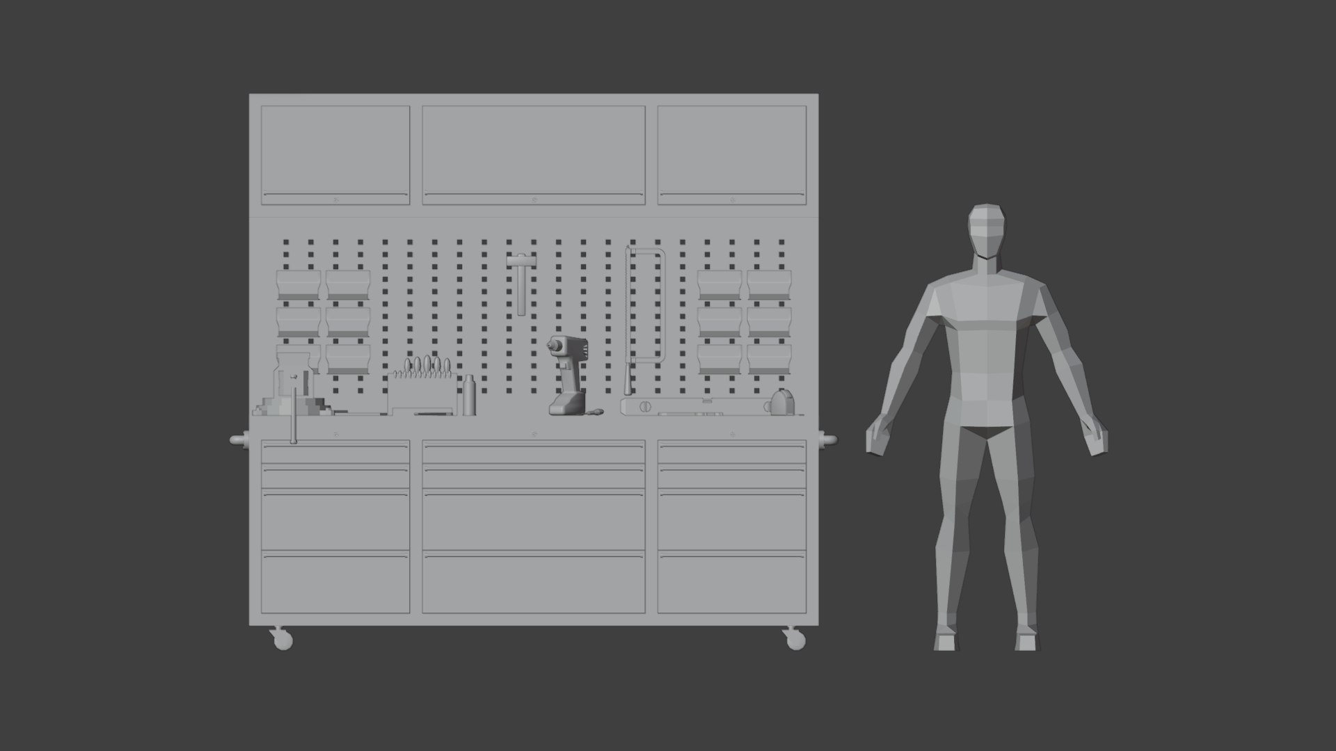 Workbench Tools 3D Model - TurboSquid 2221768
