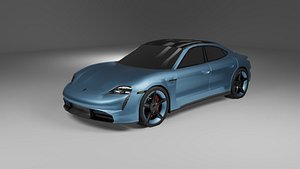3D Taycan model