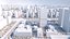 3D model Urban Architecture Block Landscape Animation