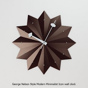 3d george nelson style modern model