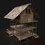 Next Gen AAA Medieval Fantasy Village Viking Huts Houses Pack