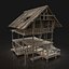 Next Gen AAA Medieval Fantasy Village Viking Huts Houses Pack