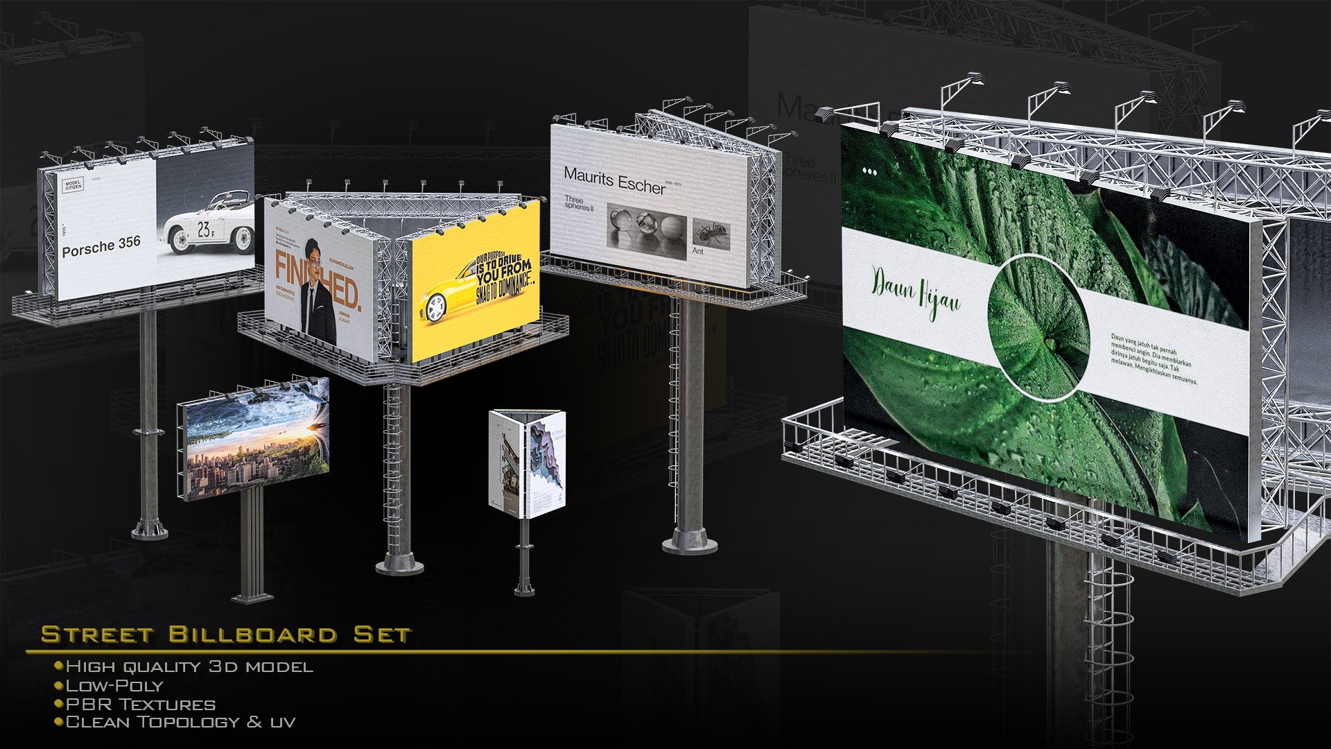 Road and Street Billboard Set 3D model https://p.turbosquid.com/ts-thumb/iq/v8G5AQ/0Z/bilboard01turbo/jpg/1728748548/1920x1080/fit_q87/5f02dd7d42f083a7b428e1c85ee49b84c53f1ad3/bilboard01turbo.jpg