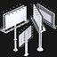 Road and Street Billboard Set