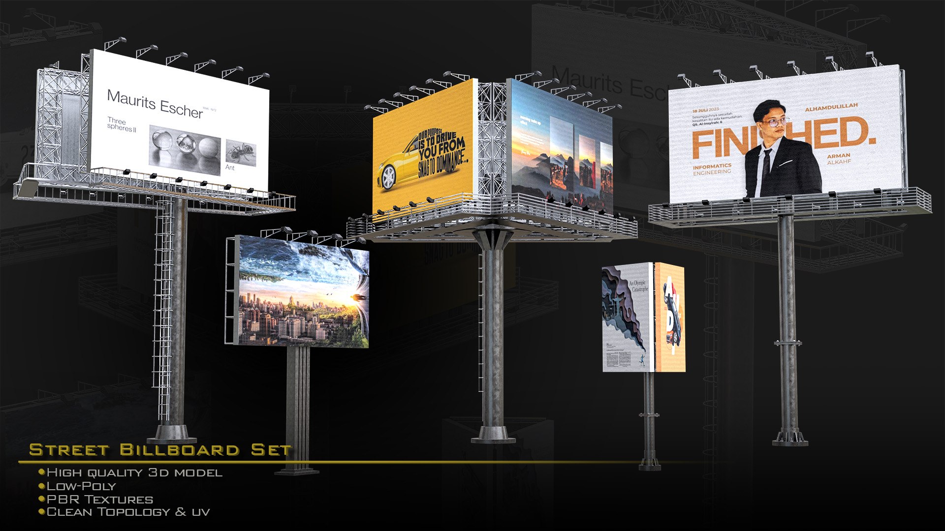 Road and Street Billboard Set 3D model https://p.turbosquid.com/ts-thumb/iq/v8G5AQ/rx/bilboard02turbo/jpg/1728748548/1920x1080/fit_q87/534f4befa43be82bffadea4fe8303828908855ca/bilboard02turbo.jpg
