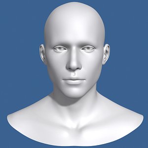 Male Head Sculpt 01 - Buy Royalty Free 3D model by Rumpelstiltskin