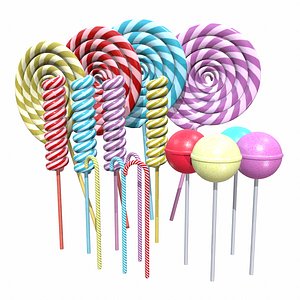 Christmas Colorful lollipops