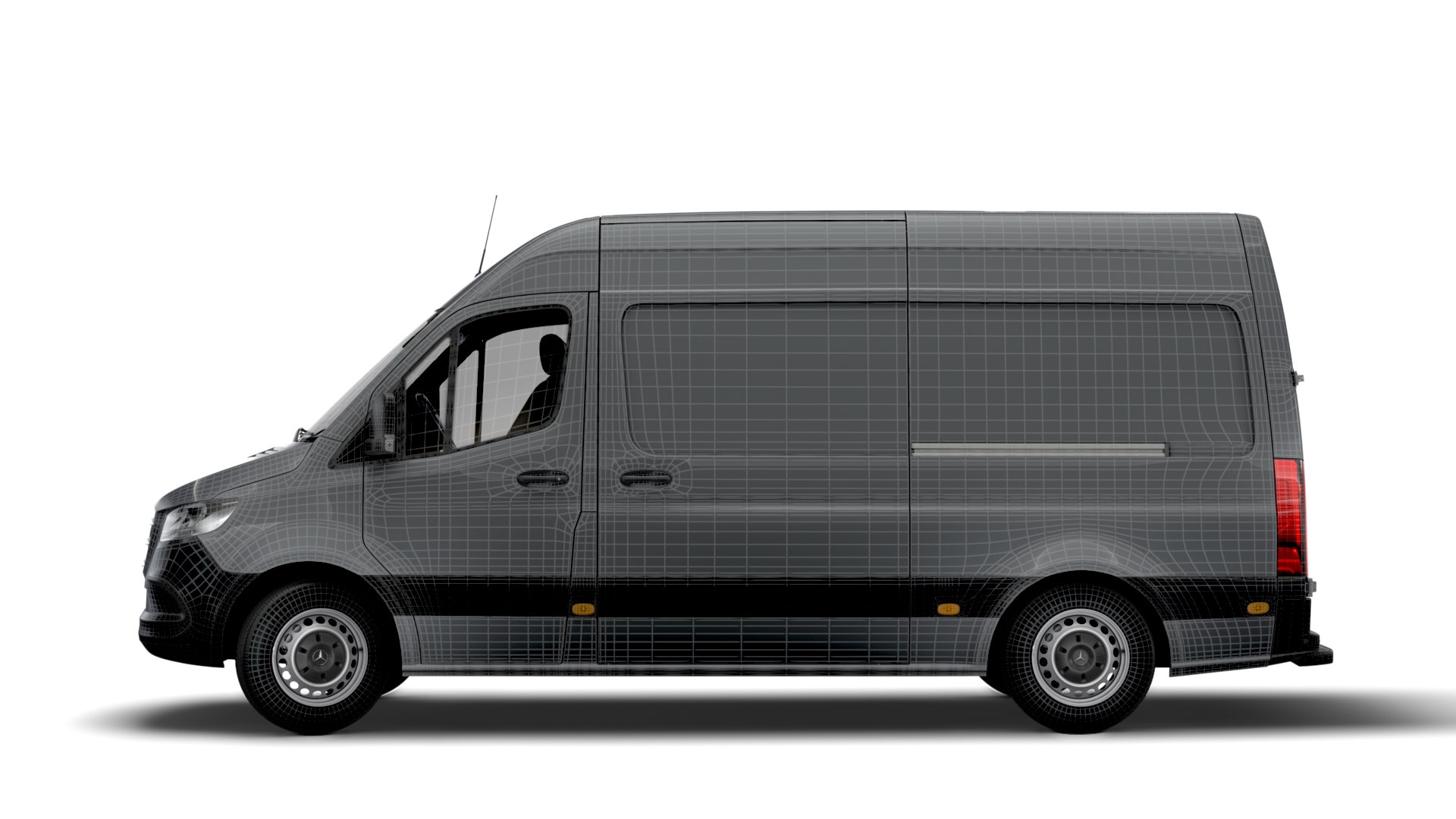 3D Mercedes Benz Sprinter L2h2 Model - TurboSquid 1649787