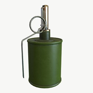 pbr rg-42 grenade 3d model
