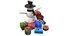 Detailed Snow Man With Gifts 3D model