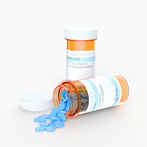 Frasco de Pastillas CONJUNTO 2023 3D model