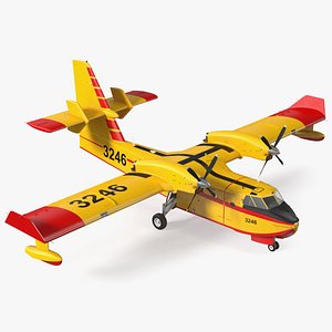 Canadair D415 Amphibious Water Bomber