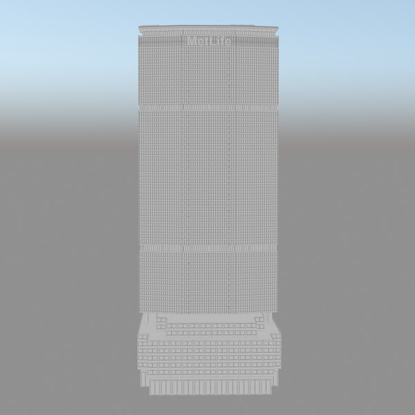 MetLife Building 3D model - TurboSquid 1755496