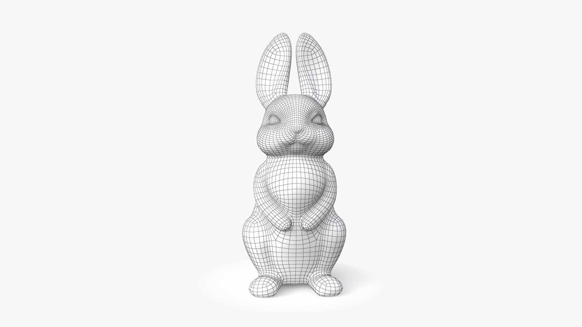 Chocolate Bunny v1 3D model - TurboSquid 1853875
