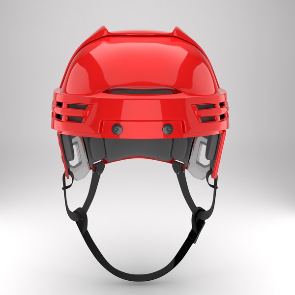 3d model ice hockey helmet