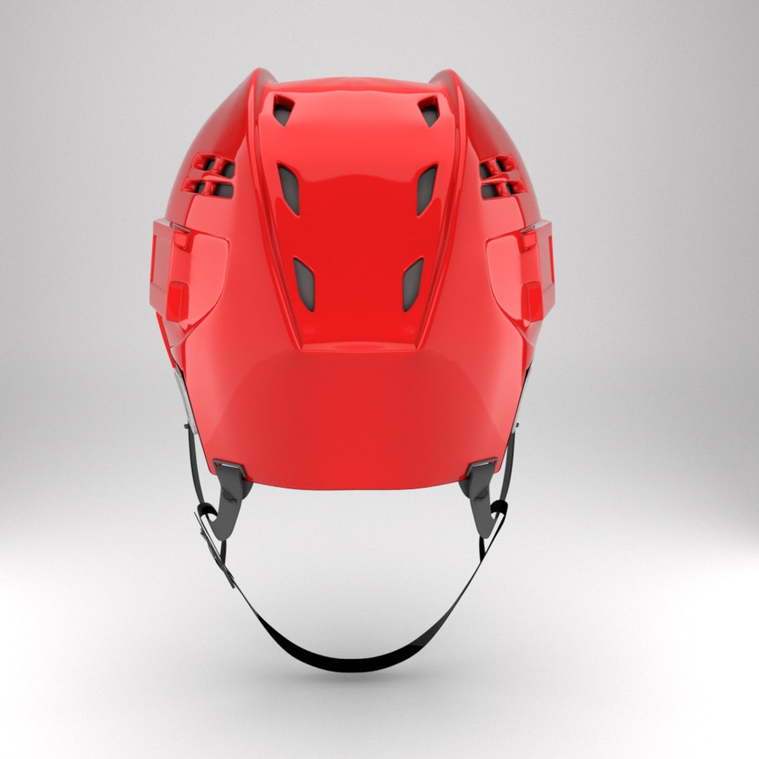 3d Model Ice Hockey Helmet