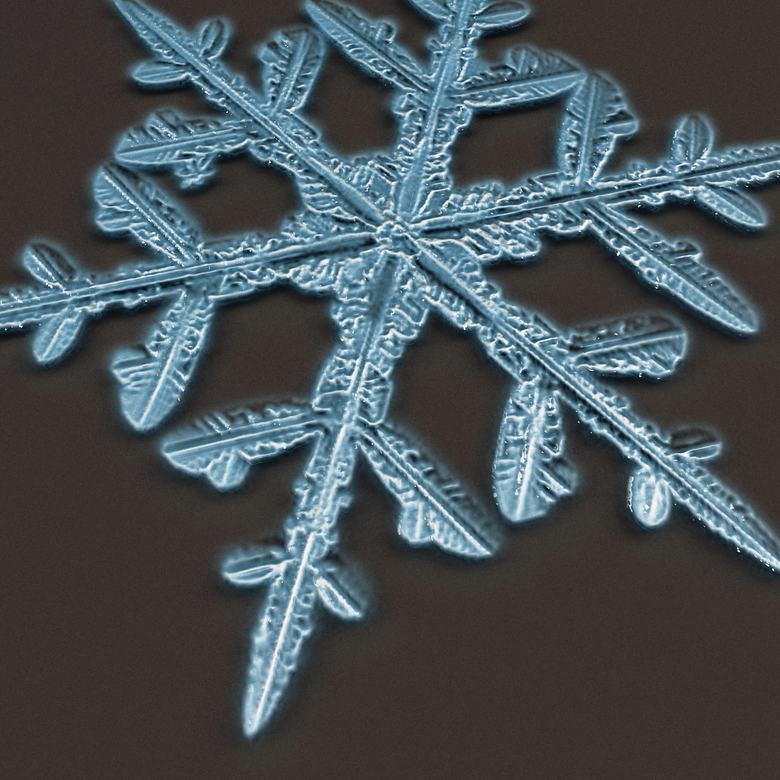 3d snowflake v6