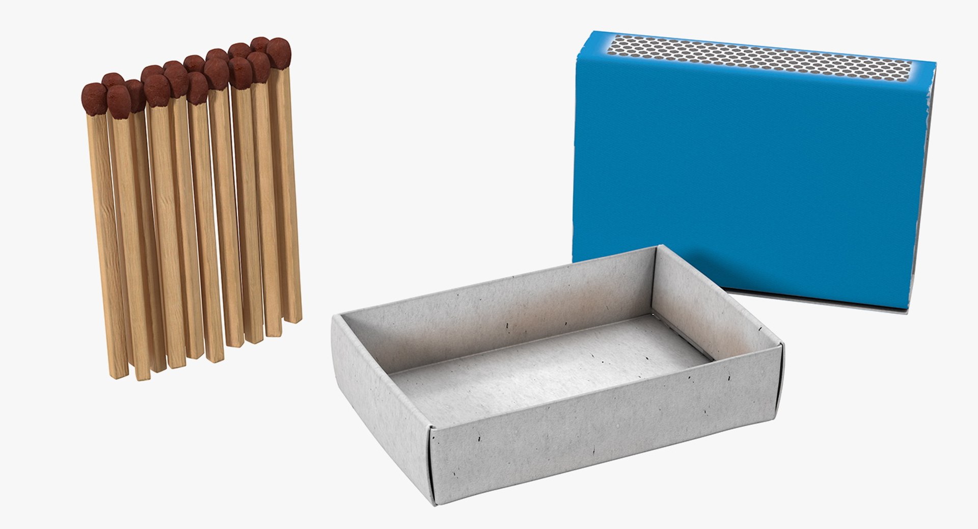 Matches Collection 3D Model - TurboSquid 1879926
