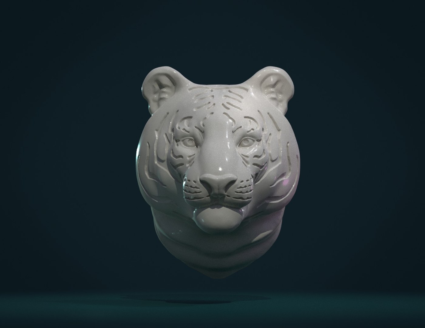 Tigre deitado Modelo 3D - TurboSquid 1272200