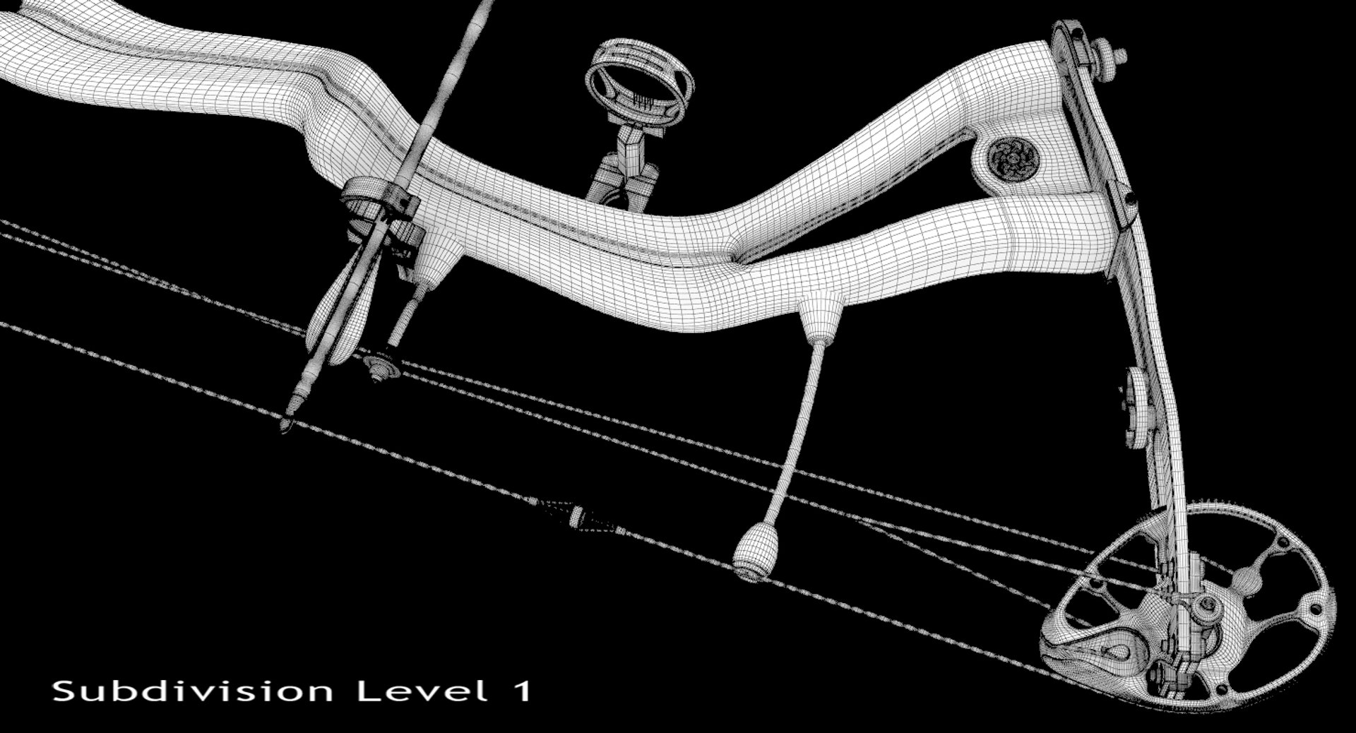 Compound Bow 3d Max
