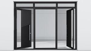 Aluminium door 204 model