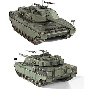 C1 Ariete Main Battle Tank 3D model