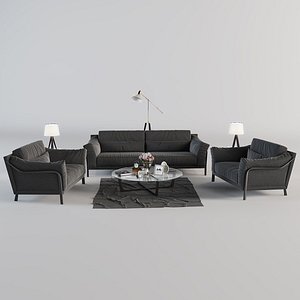 sofa livingroom 3d max