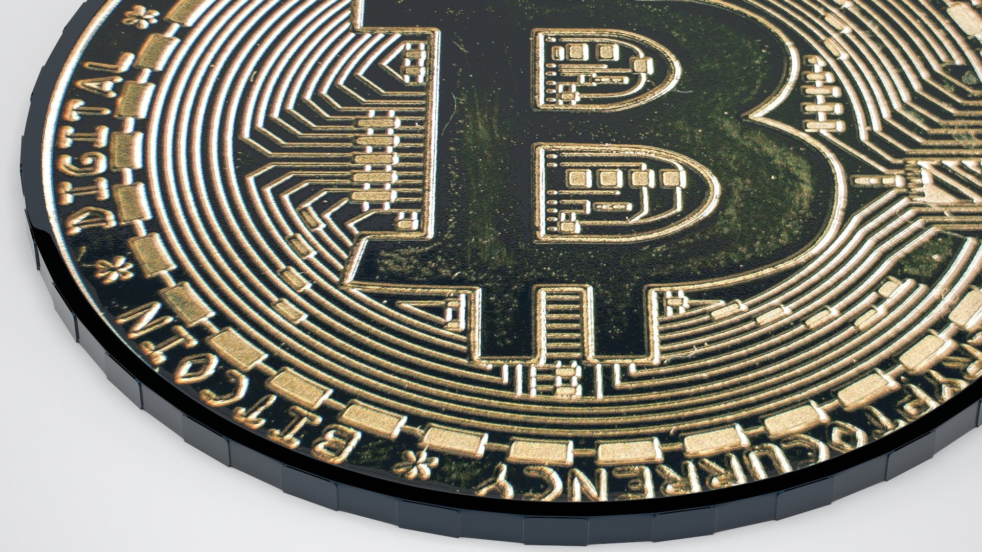 3D Model Bitcoin Coins Collection - TurboSquid 2412467