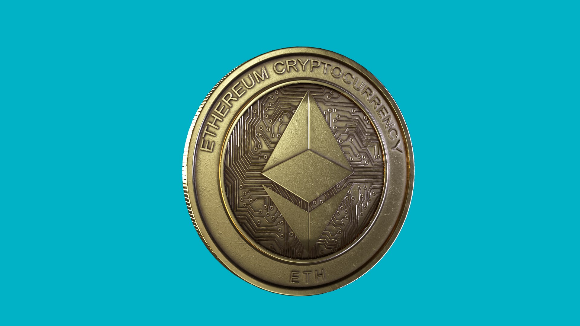 3D Ethereum Crypto Digital Currency Coin Low Poly Low-poly Model -  TurboSquid 1879431