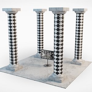 3D Escher Columns