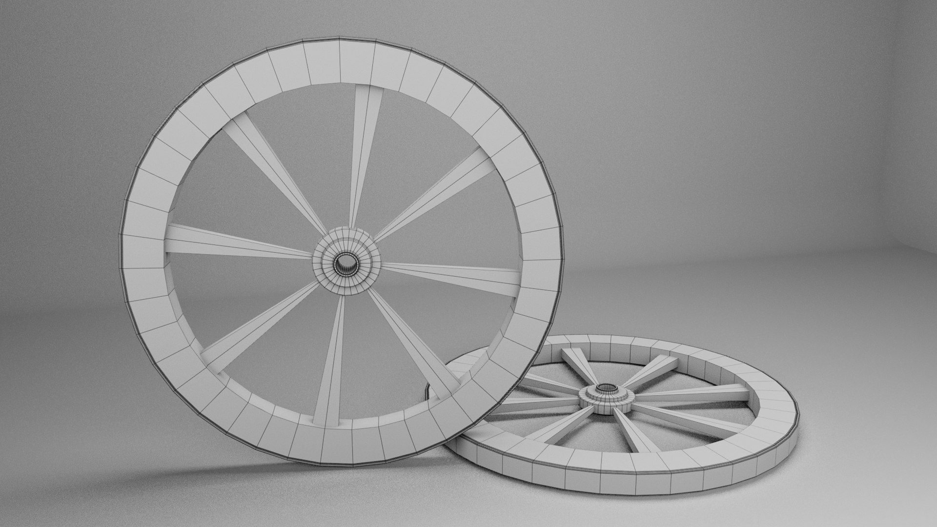3D Model Bullockcart Wheel TurboSquid 2023692