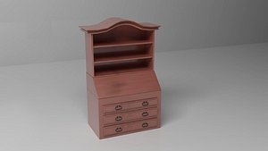 sketchup wooden shelf max