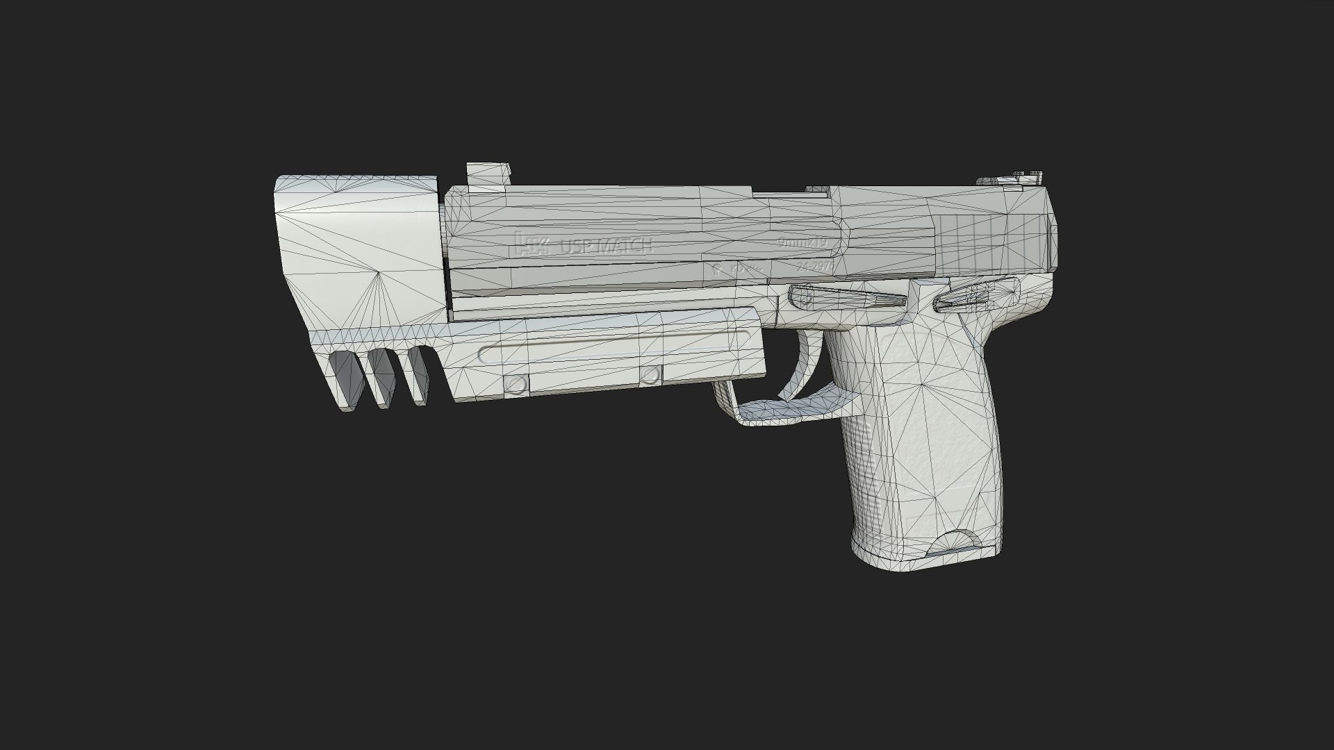 3D USP Match Model - TurboSquid 2068293