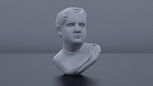 Caesar bust model