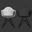 Eames Plastic Armchair Dar Vitra