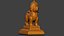 Estatua de Angkor en el stand de Mokor