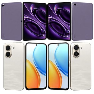 Xiaomi Redmi K Pad 2 Electric Violet And Honor Play 80 Plus Floating Gold